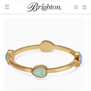 Brighton Collectibles Mercury Bangle Versailles Collection Brushed Gold